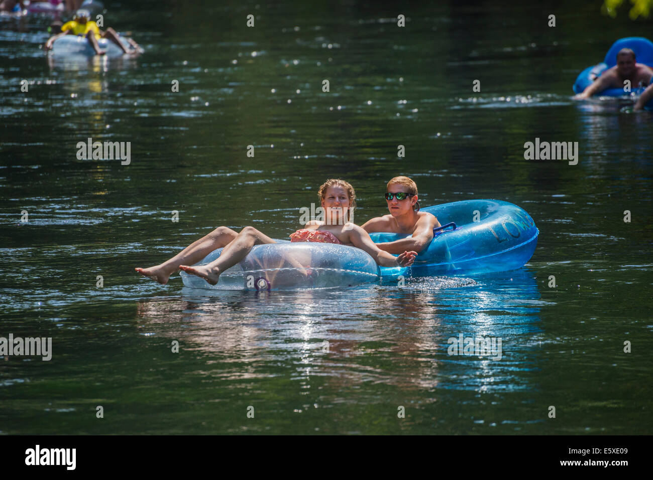 Tubing down the Ichetucknee River in North Florida is a great way to spend the 4th of July