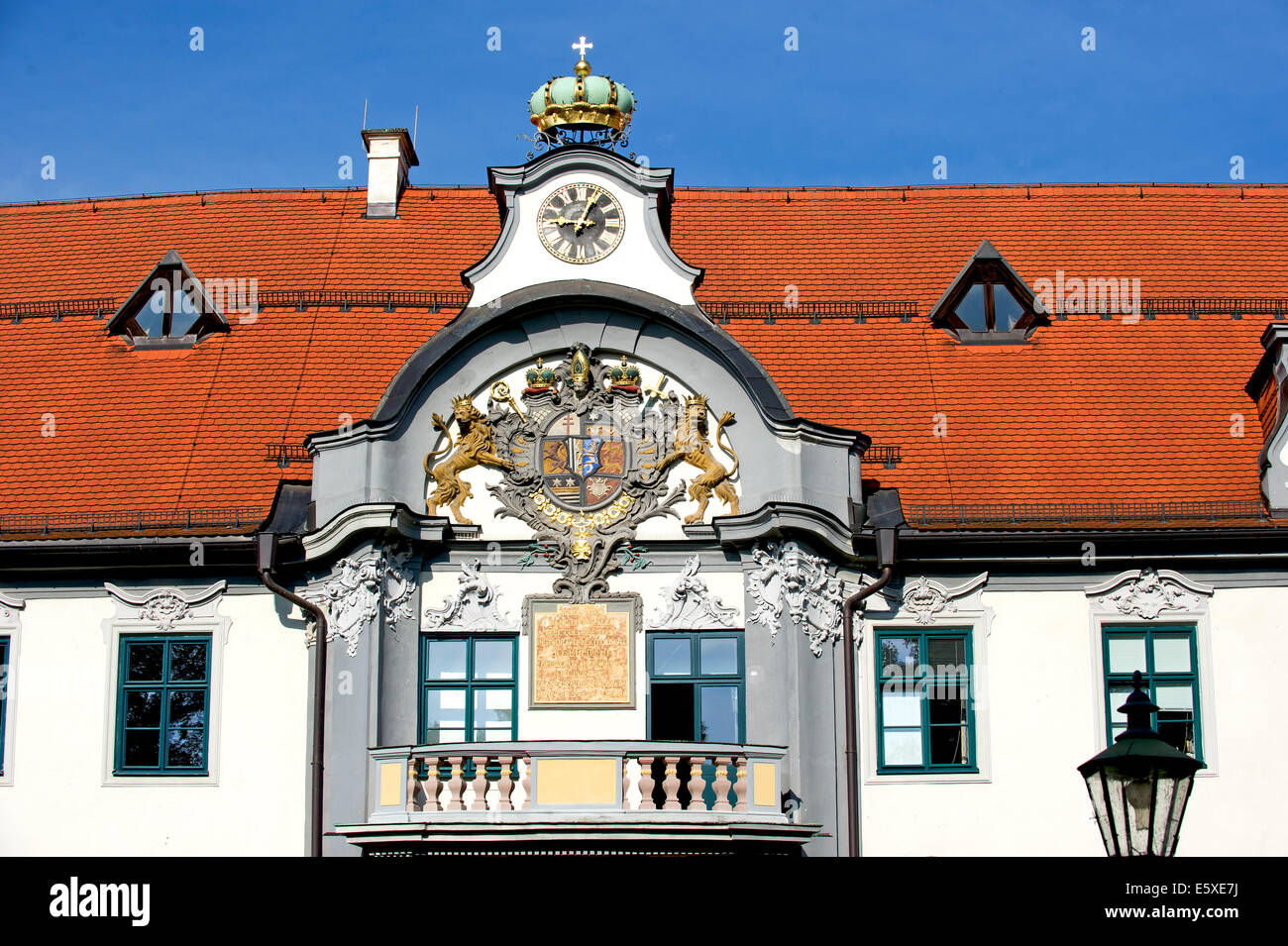 Portal,Tor,Door,  Regierung von Schwaben,Bayern,Bavaria,Deutschland,Germany Stock Photo