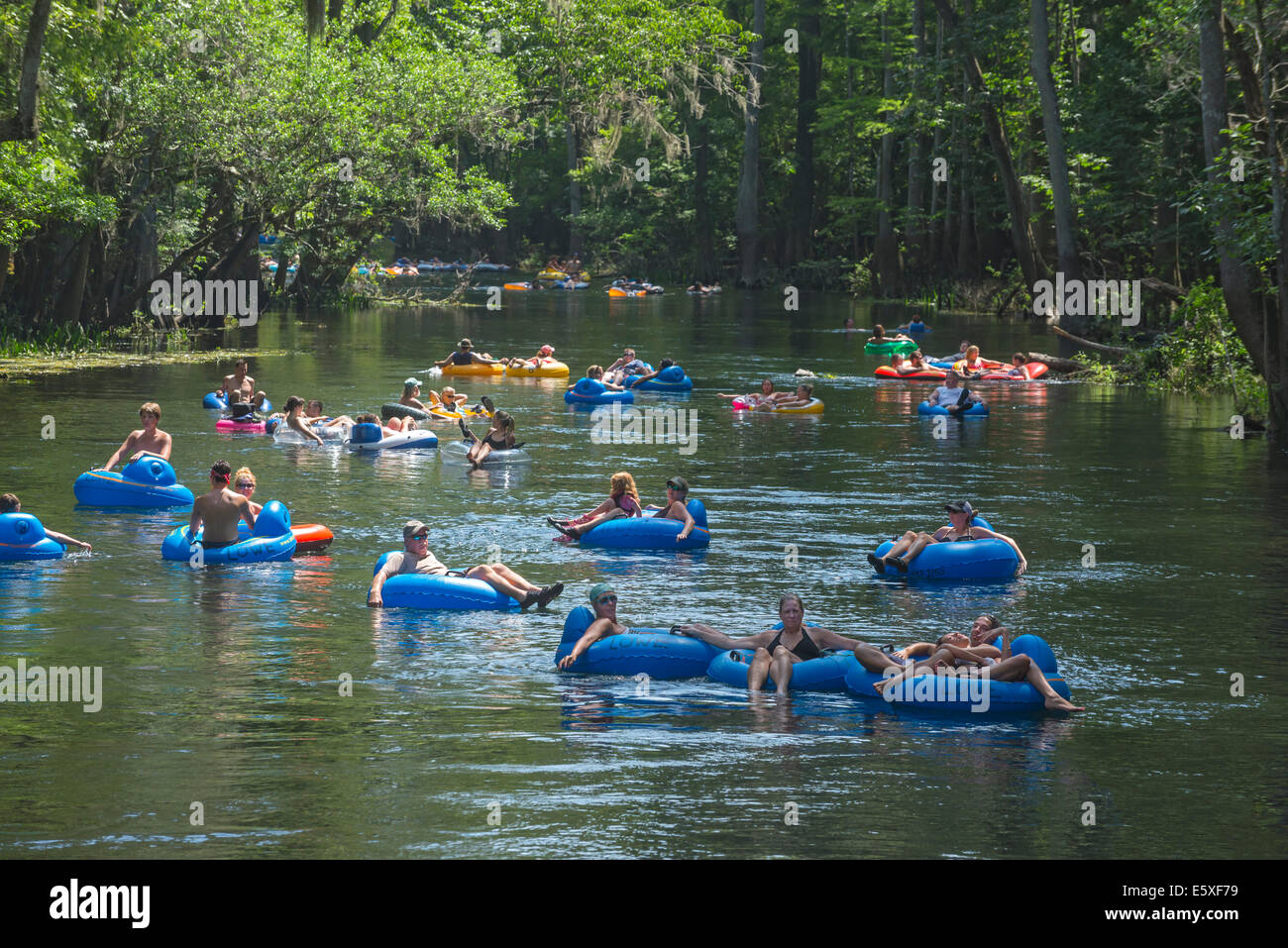 Ichetucknee tubing hires stock photography and images Alamy