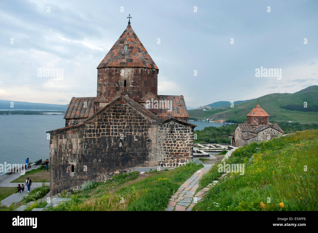 Sevanavank monastery, Lake Sevan, Armenia Stock Photo