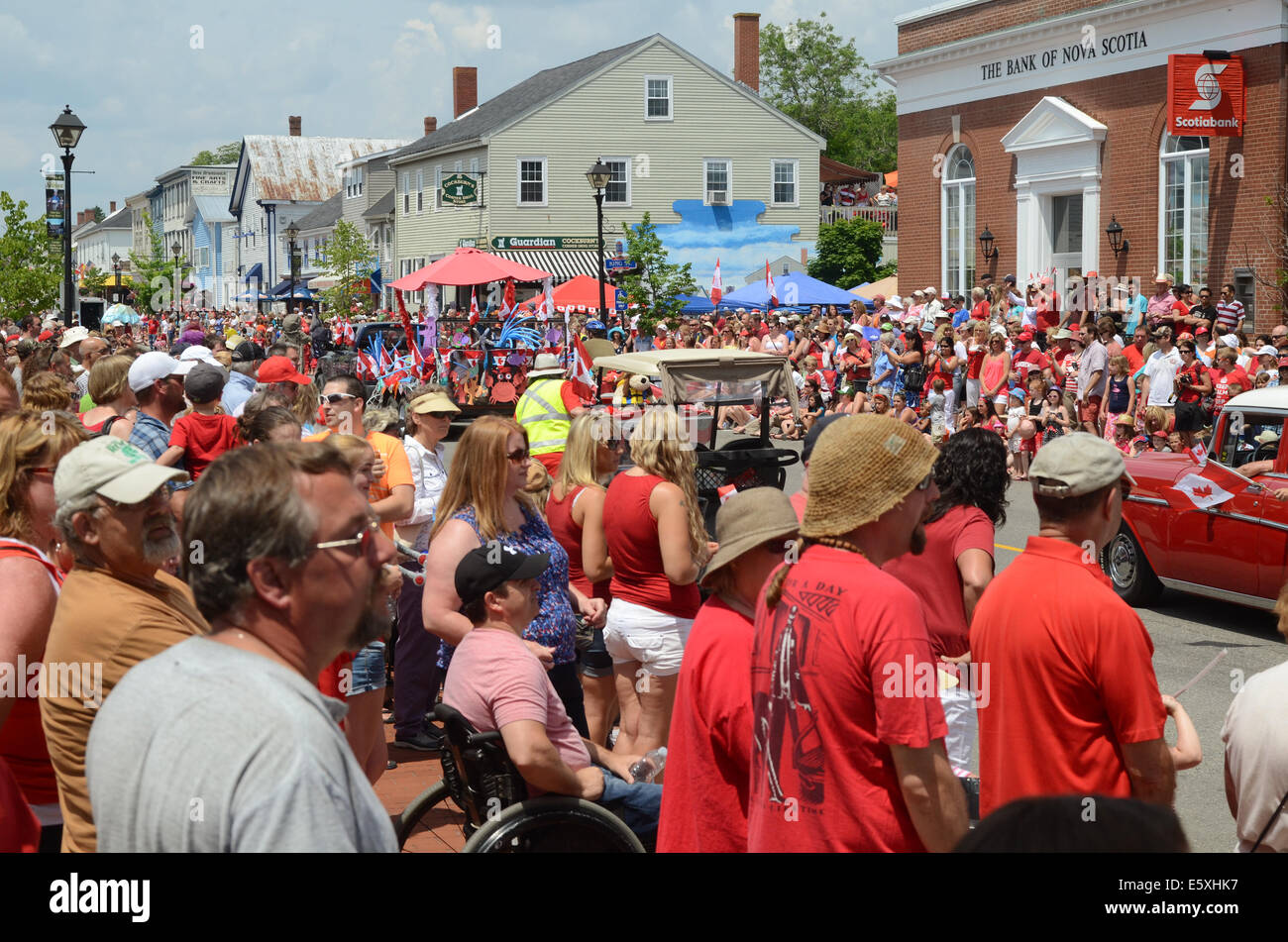 Canada Day celebrations, St Andrews, New Brunswick Stock Photo Alamy