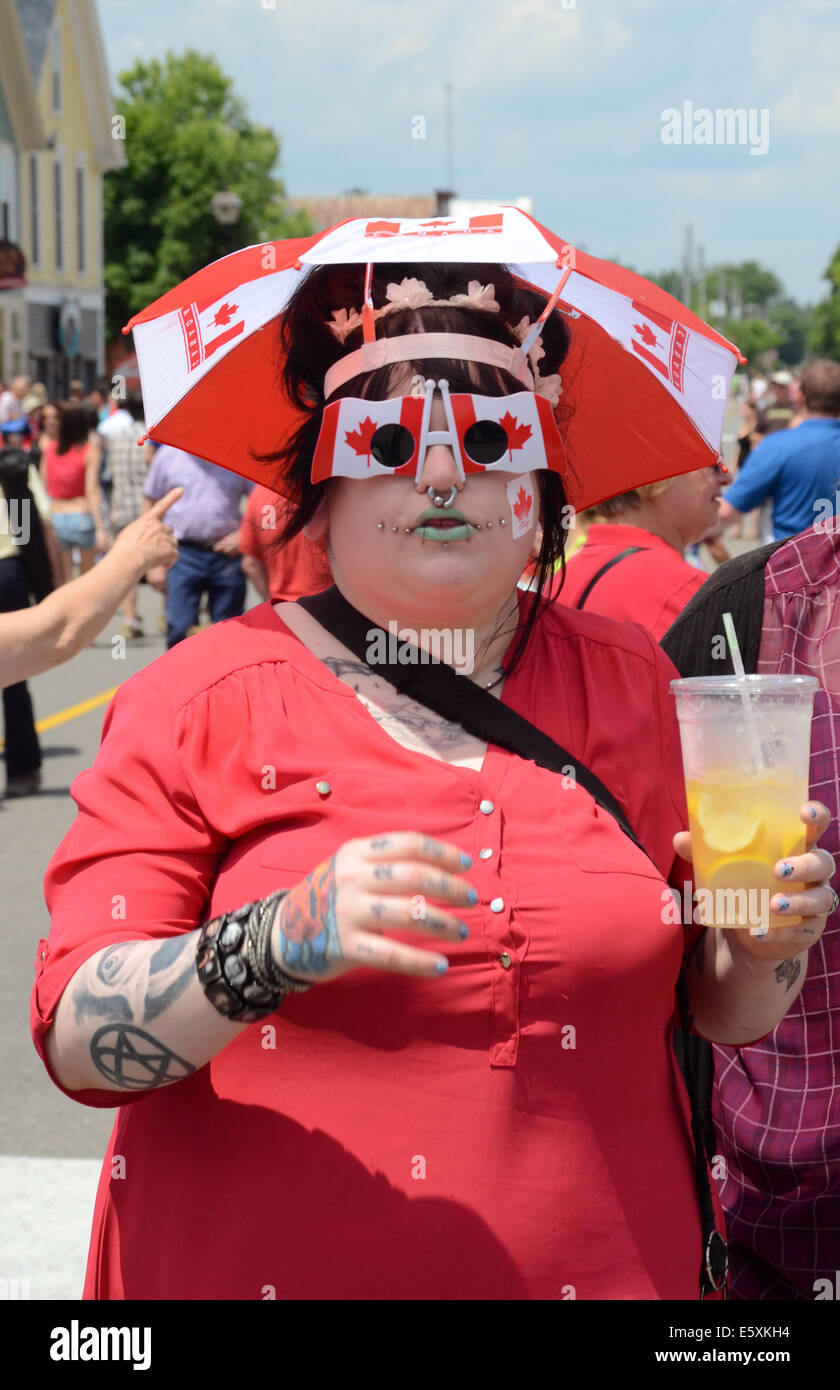 Canada Day celebrations, St Andrews, New Brunswick Stock Photo Alamy