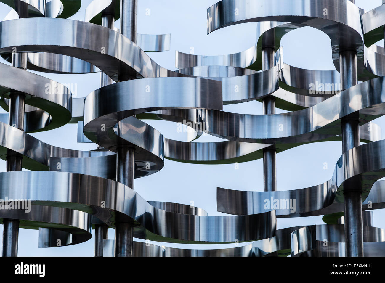 Metal Sculpture, Orlando FL Stock Photo Alamy