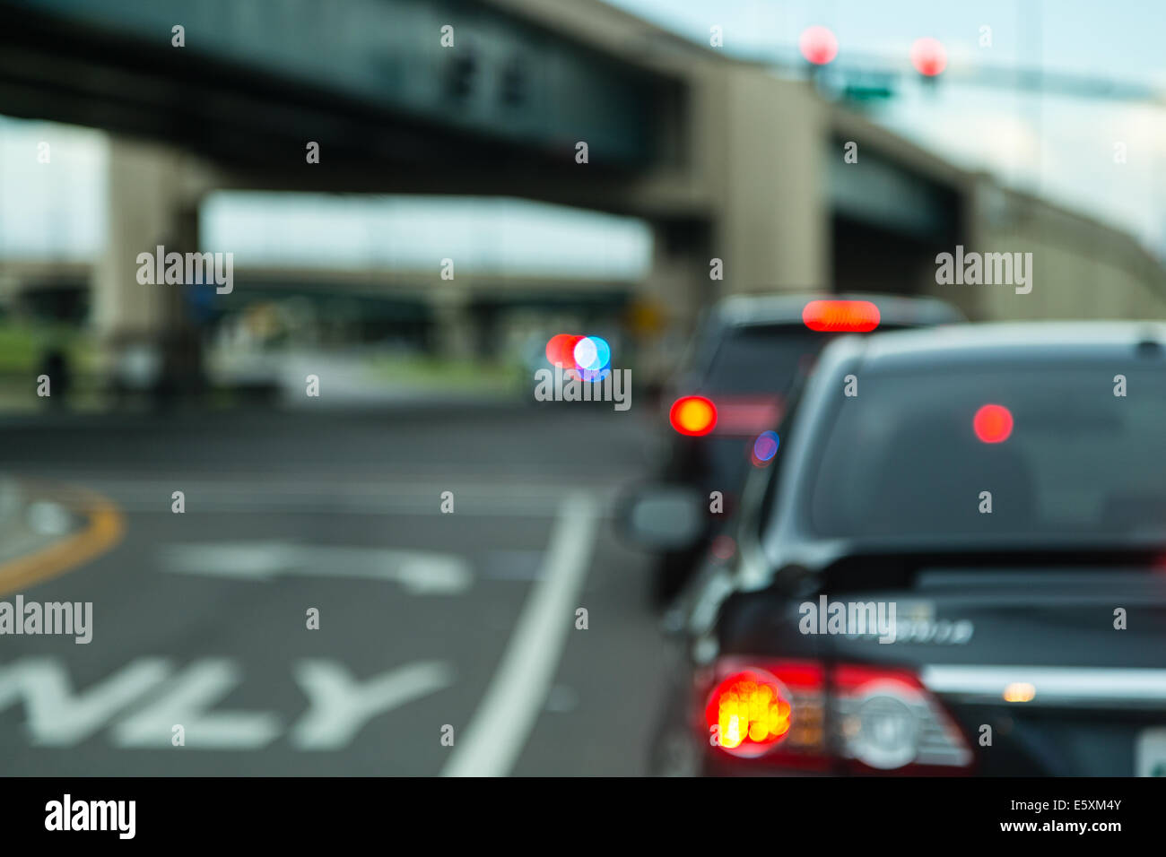 Traffic Blur Stock Photo