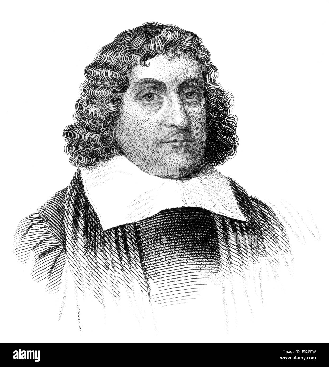Thomas Fuller, 1608-1661, an English churchman and historian, Stock Photo