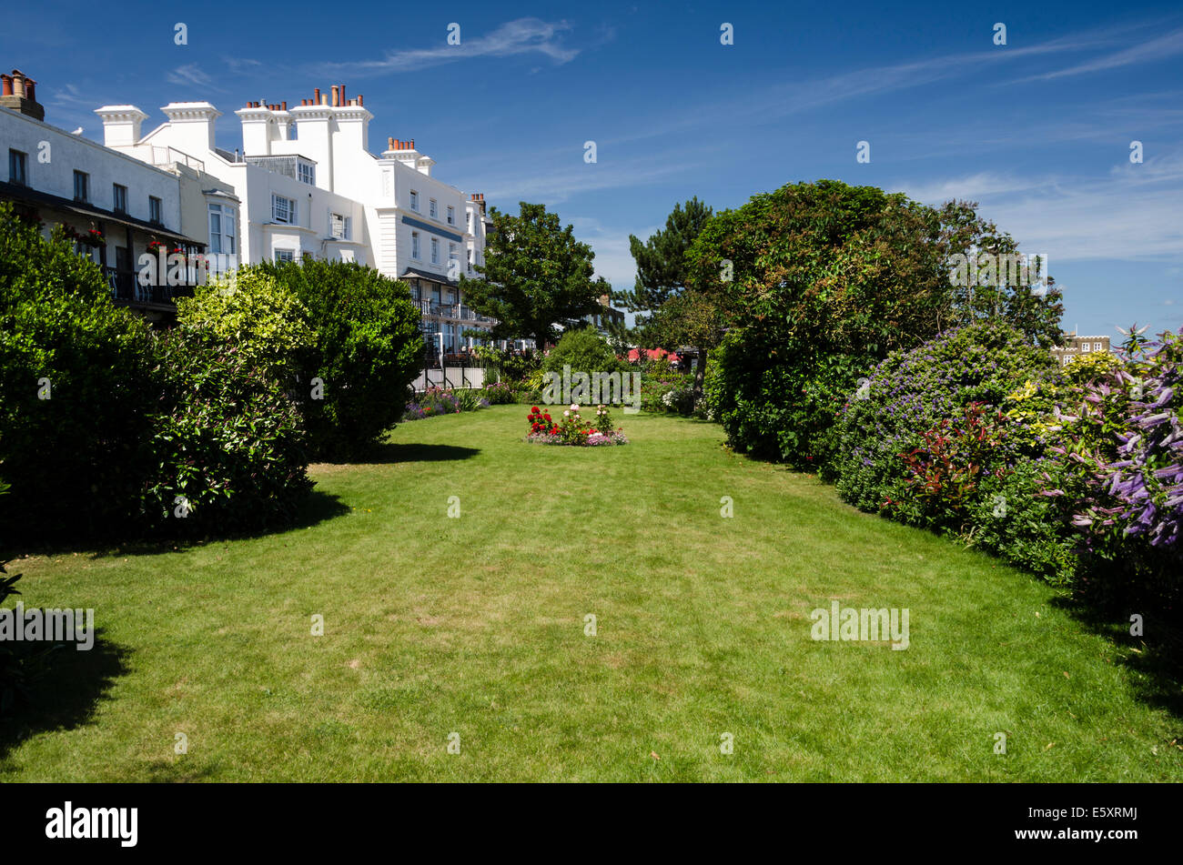 Gardens in Broadstairs Stock Photo Alamy