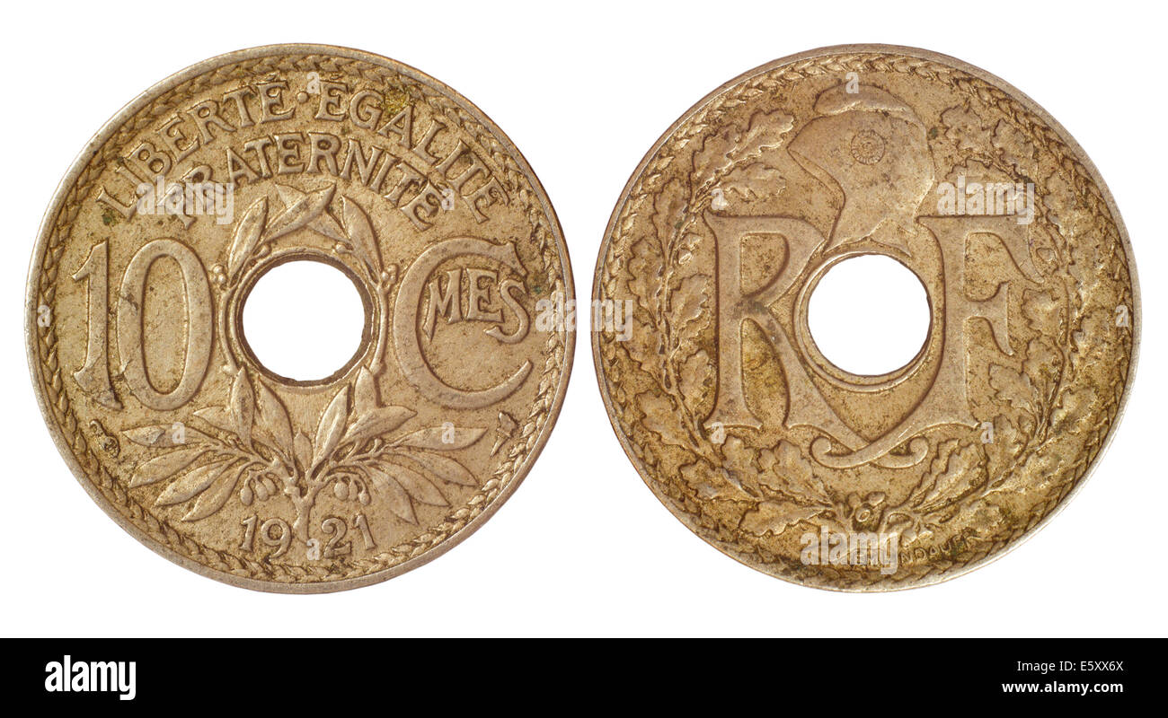 Coin france old rare hi res stock photography and images Alamy