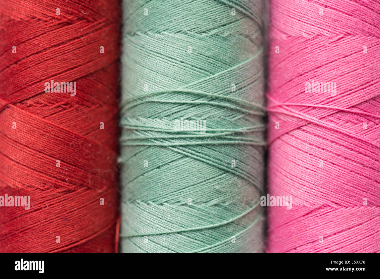 Red and green thread hi-res stock photography and images - Alamy