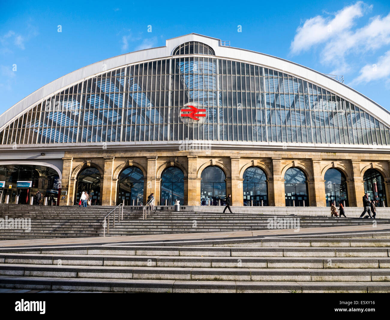 Lime Street Railway Station, Liverpool Stock Photo
