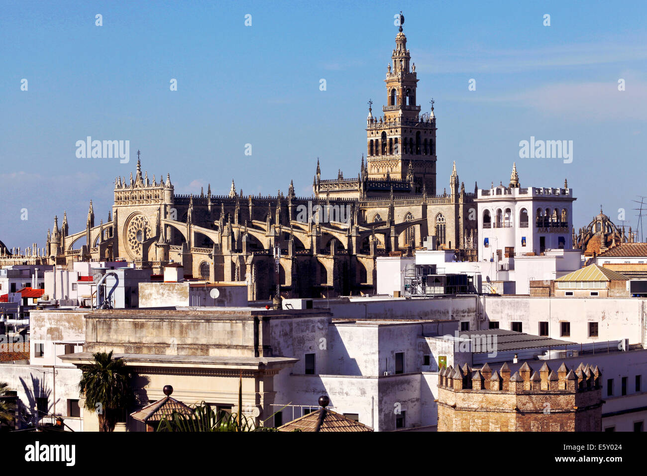 Sevilla Cathedral, Seville, Andalusia, Spain Stock Photo