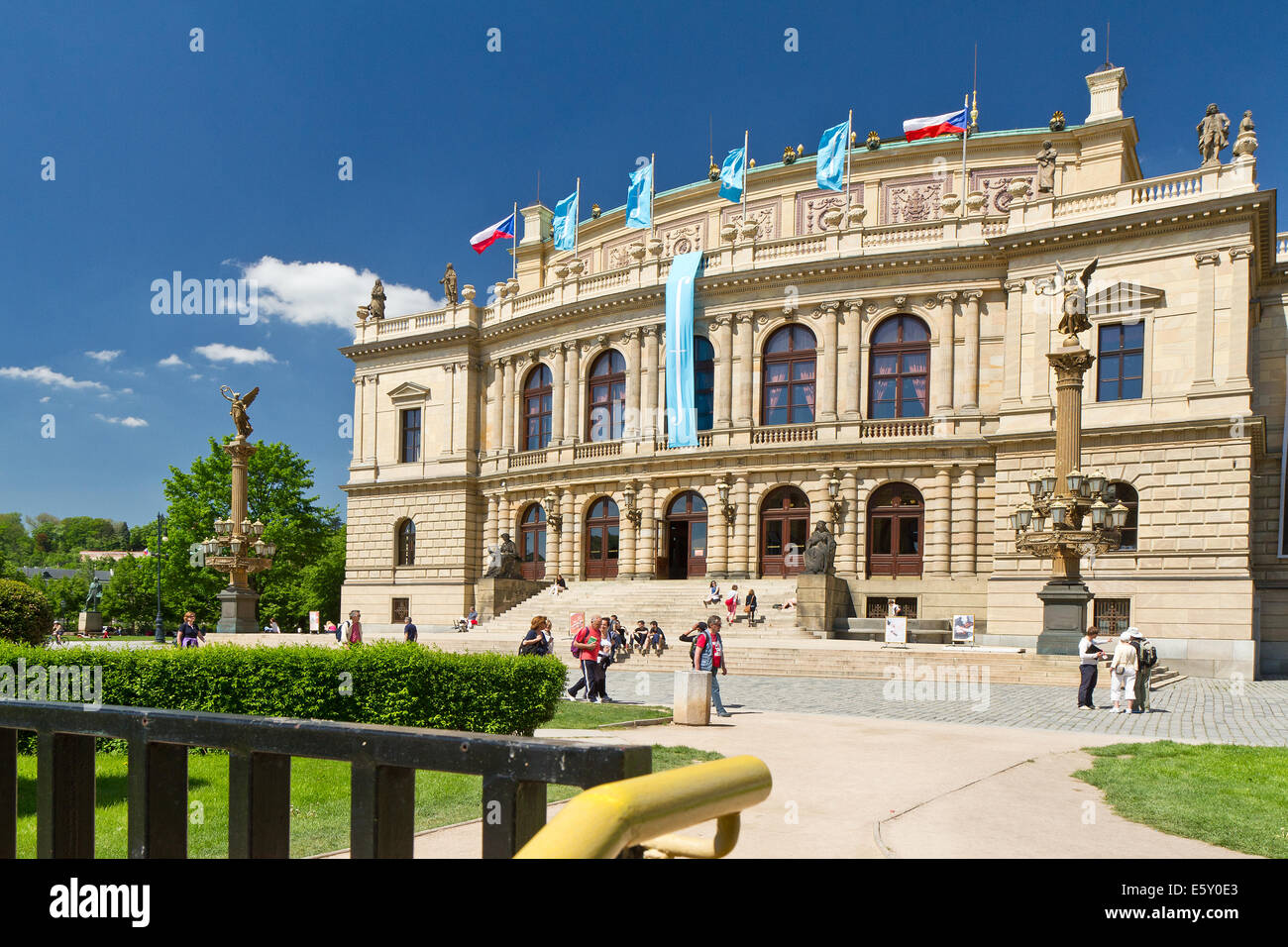 Rudolfinum, Palachovo náměstí, Staré Město, Praha, Česká republika Stock Photo