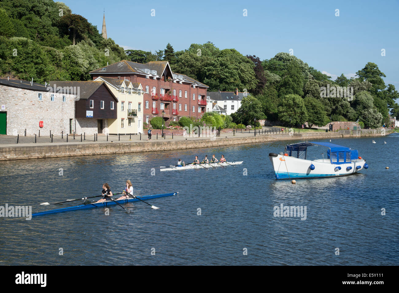 Exeter Riverside Citiesrowing hi-res stock photography and images - Alamy