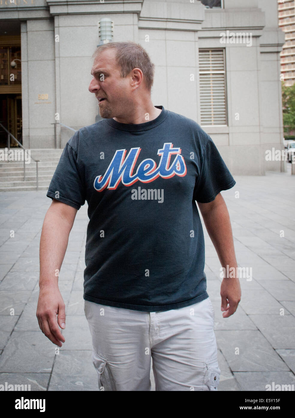 Manhattan, New York, USA. 7th Aug, 2014. JUSTIN ROMANO leavers ...