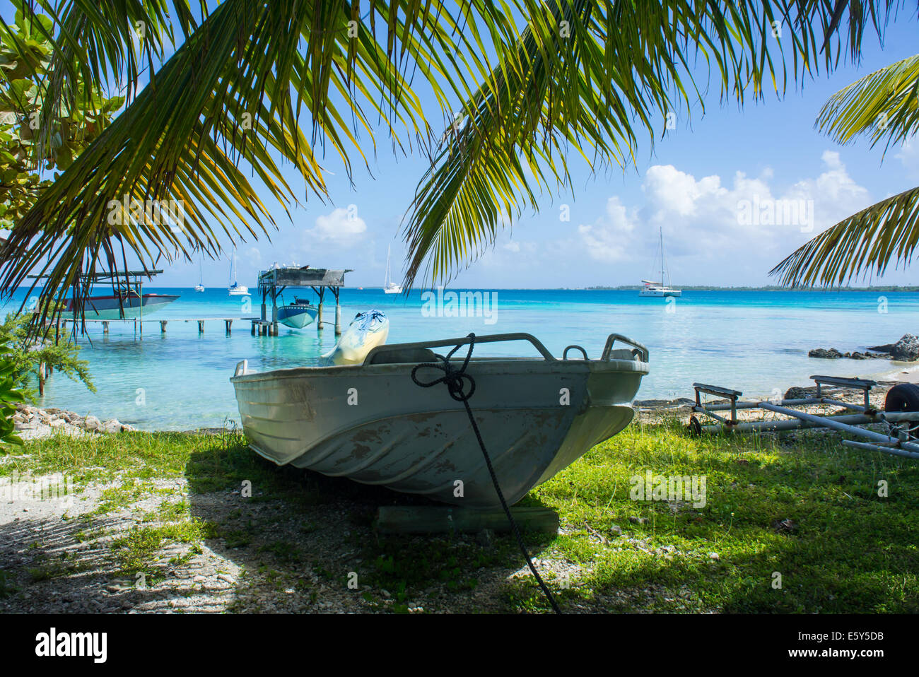 Fakarava Tuamotus Archipelago French Polynesia Stock Photo Alamy