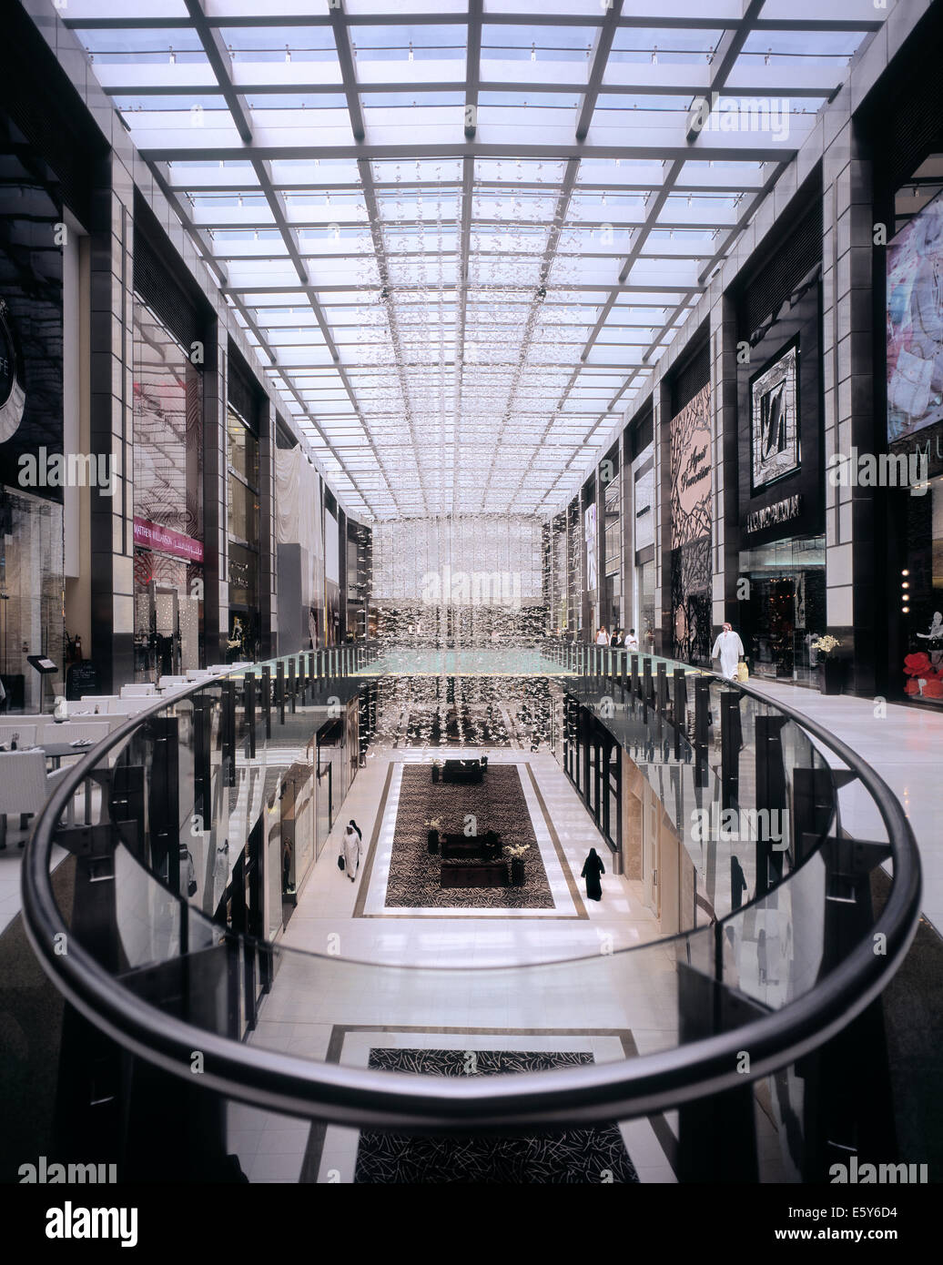 Dubai mall of the emirates interior uae shops arabian dubai hires