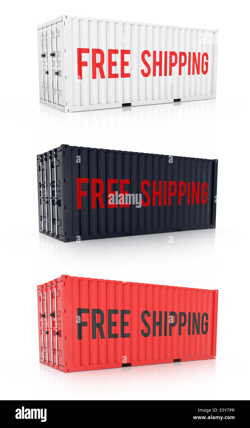 https://c8.alamy.com/comp/E5Y7PR/free-shipping-quotes-on-white-black-and-red-clean-metal-freight-closed-E5Y7PR.jpg