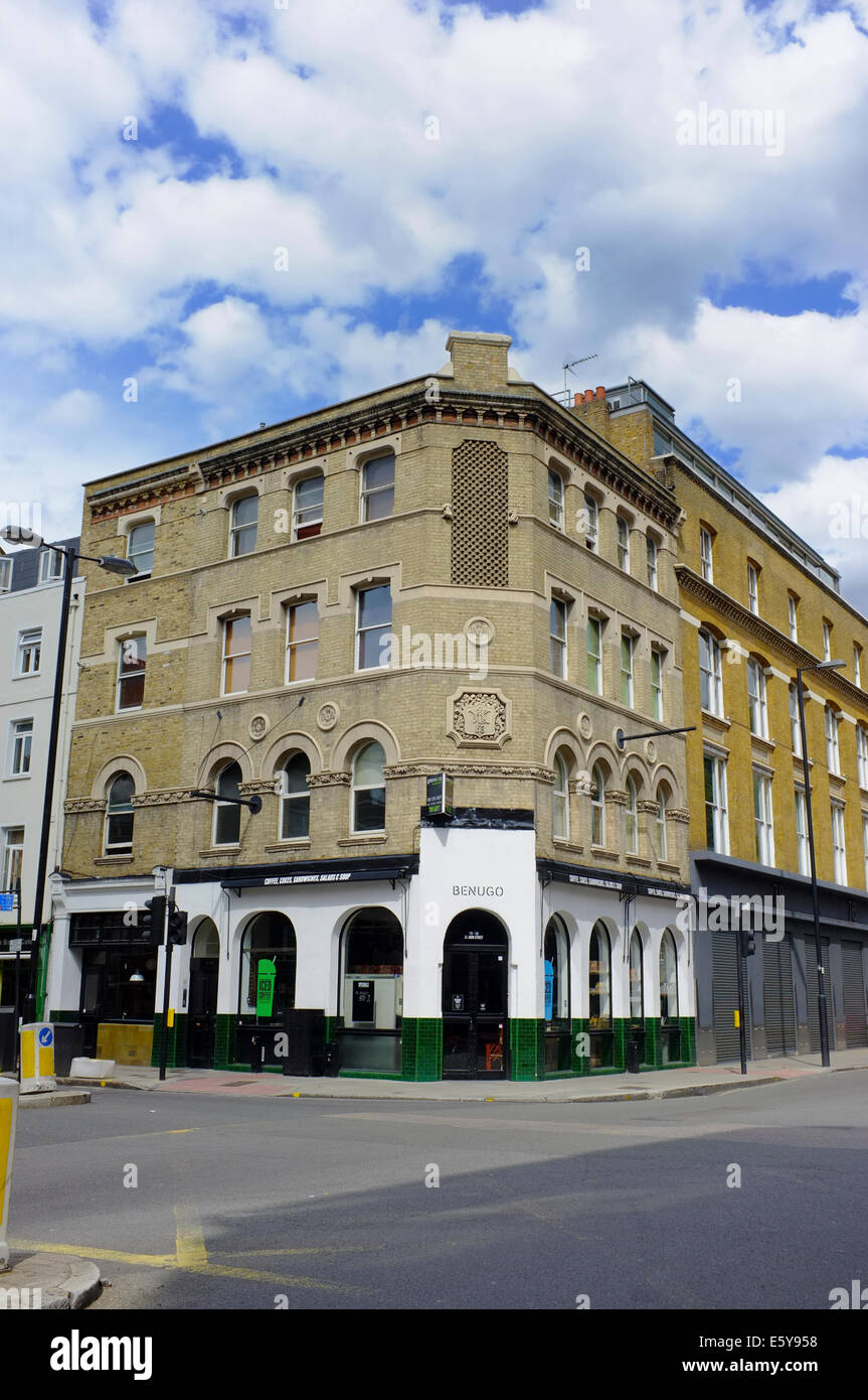Benugo diner on St. John Street, London Stock Photo