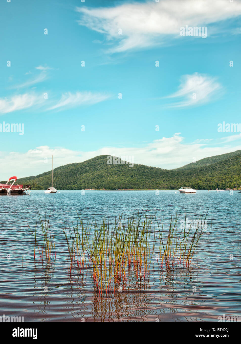 Oxbow Lake in the Adirondack State Park, New York Stock Photo Alamy