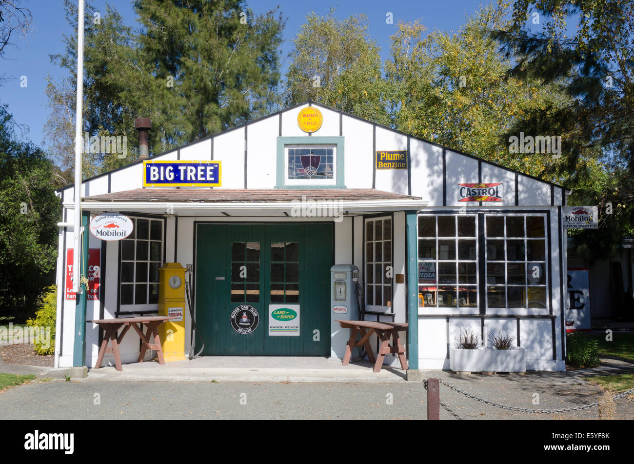 Old service Station, Edward Street, Wakefield, Nelson, South Island