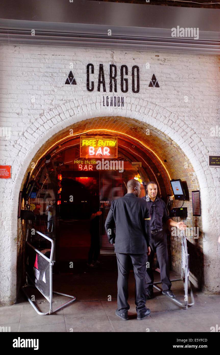 CARGO London Club bar in Shoreditch, London Stock Photo