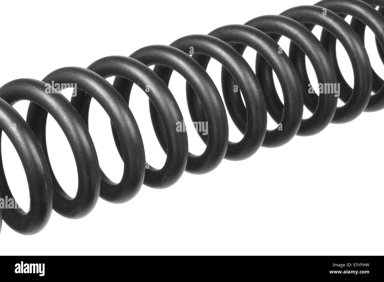 Metal Coil Spring Stock Photo Alamy