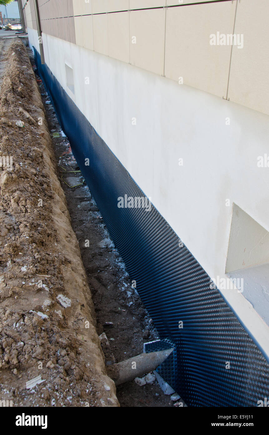 Home foundation construction thermal insulation hires stock