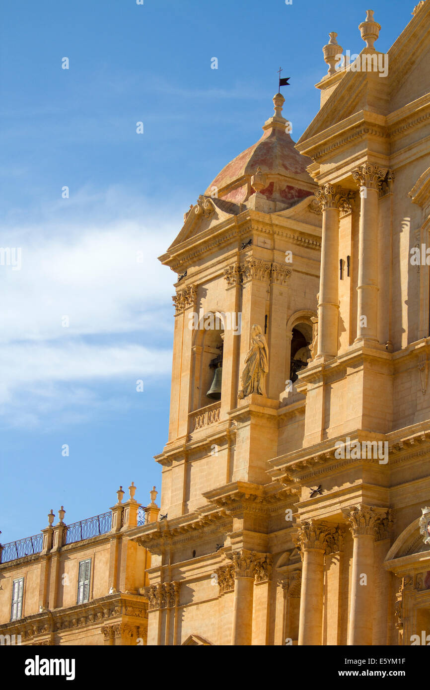 Noto cathedral at Sicily Stock Photo - Alamy