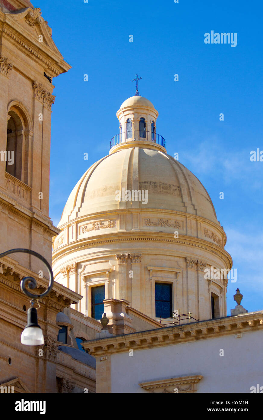 Noto cathedral at Sicily Stock Photo - Alamy
