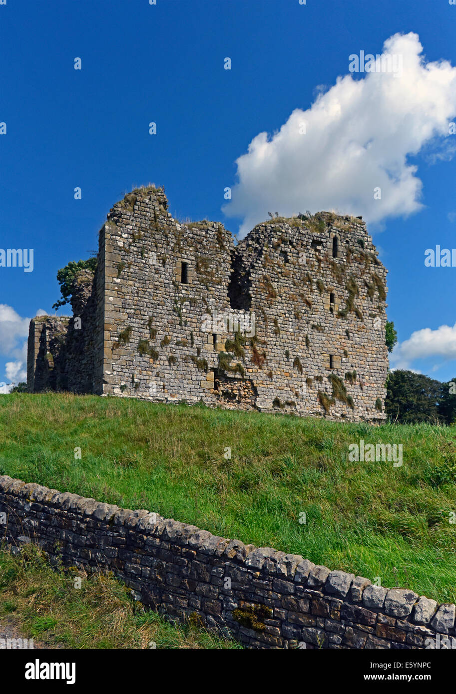 Thirlwall Castle. Greenhead, Northumberland, England, United Kingdom, Europe. Stock Photo