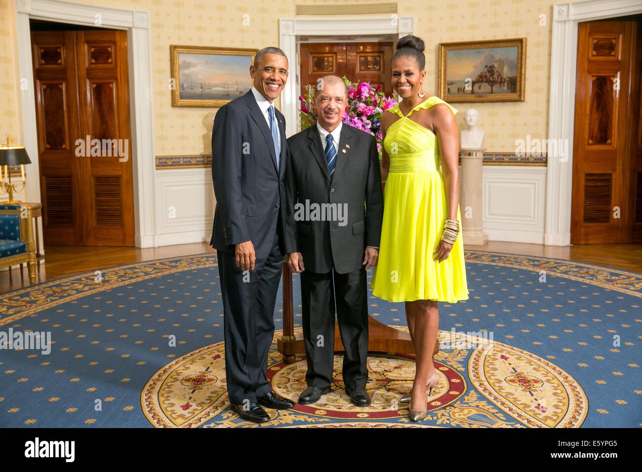 Obama yellow clearance dress