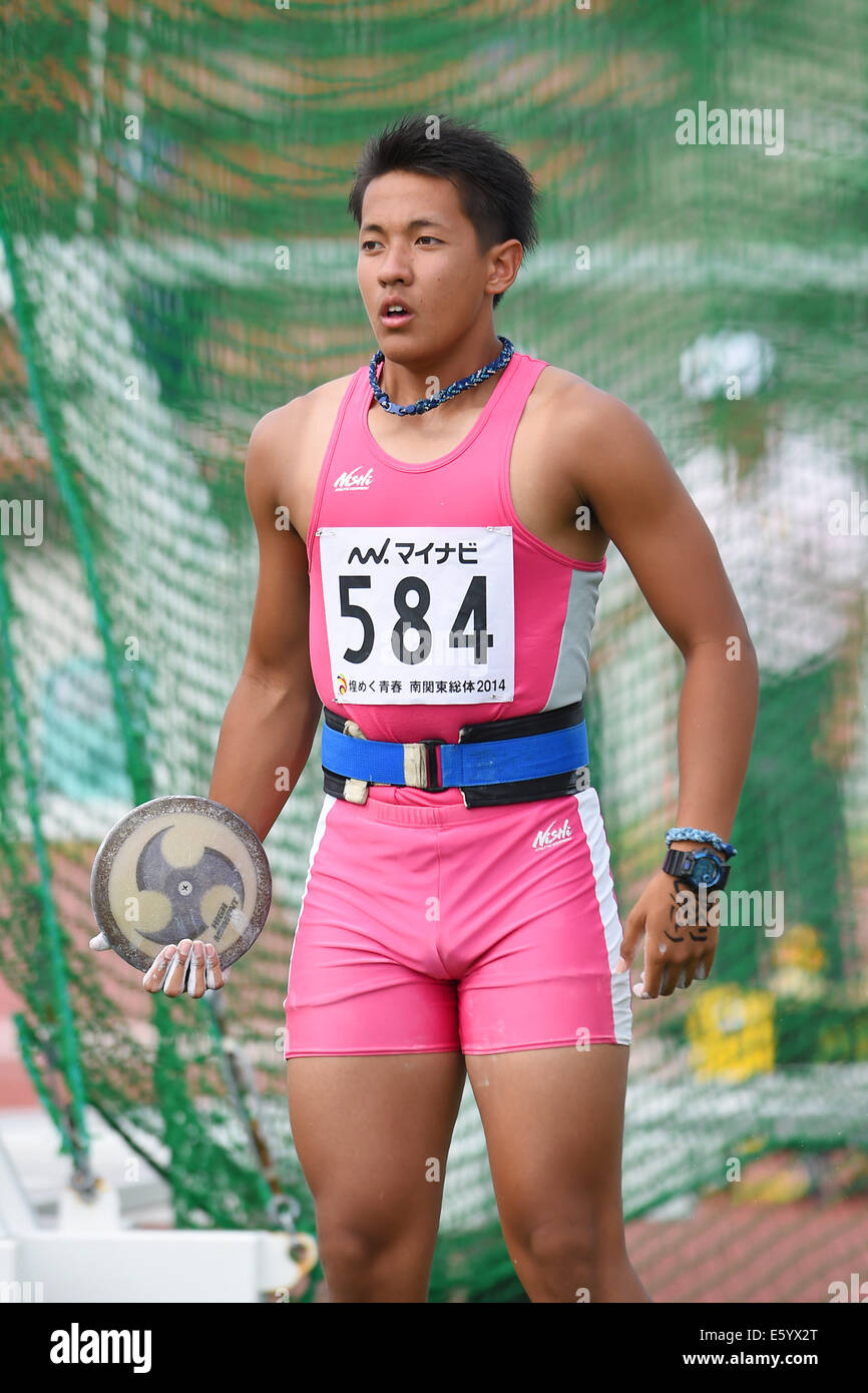 Toshiki Matsui (Seya Nishi), AUGUST 3, 2014 Athletics 2014 All