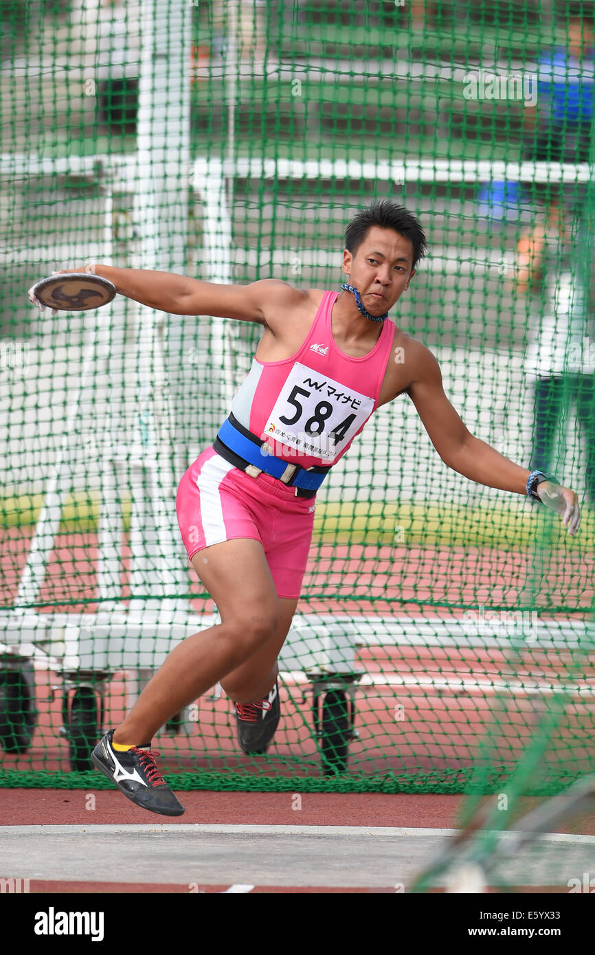 Toshiki Matsui (Seya Nishi), AUGUST 3, 2014 Athletics 2014 All