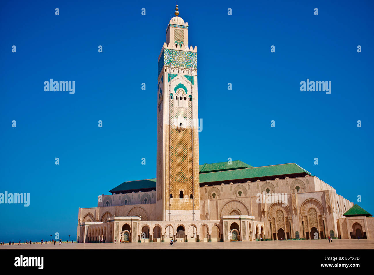 Morocco, Casablanca,  Hassan II mosque Stock Photo