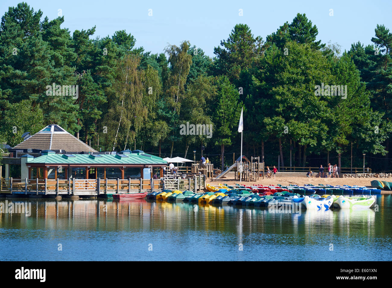 Center parcs sherwood forest england hires stock photography and