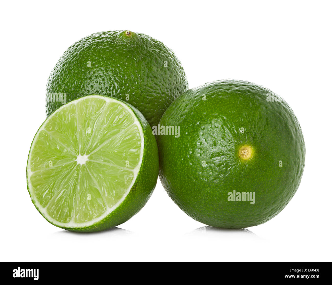 Citrus lime fruit isolated on white background Stock Photo Alamy