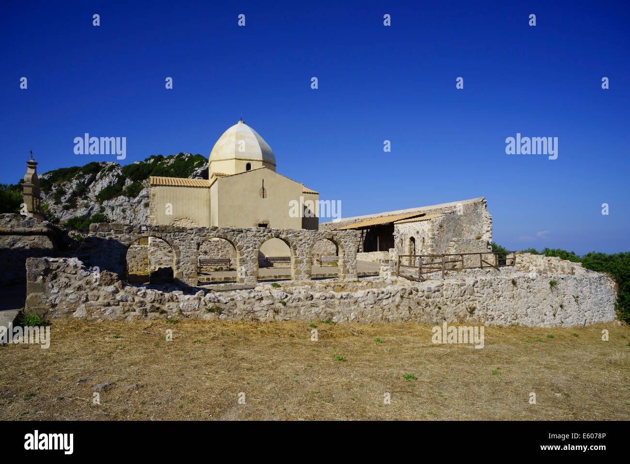 Zante, Greece - the Monastery of St Dyonisos on Mount Skopos, Vassiliki ...