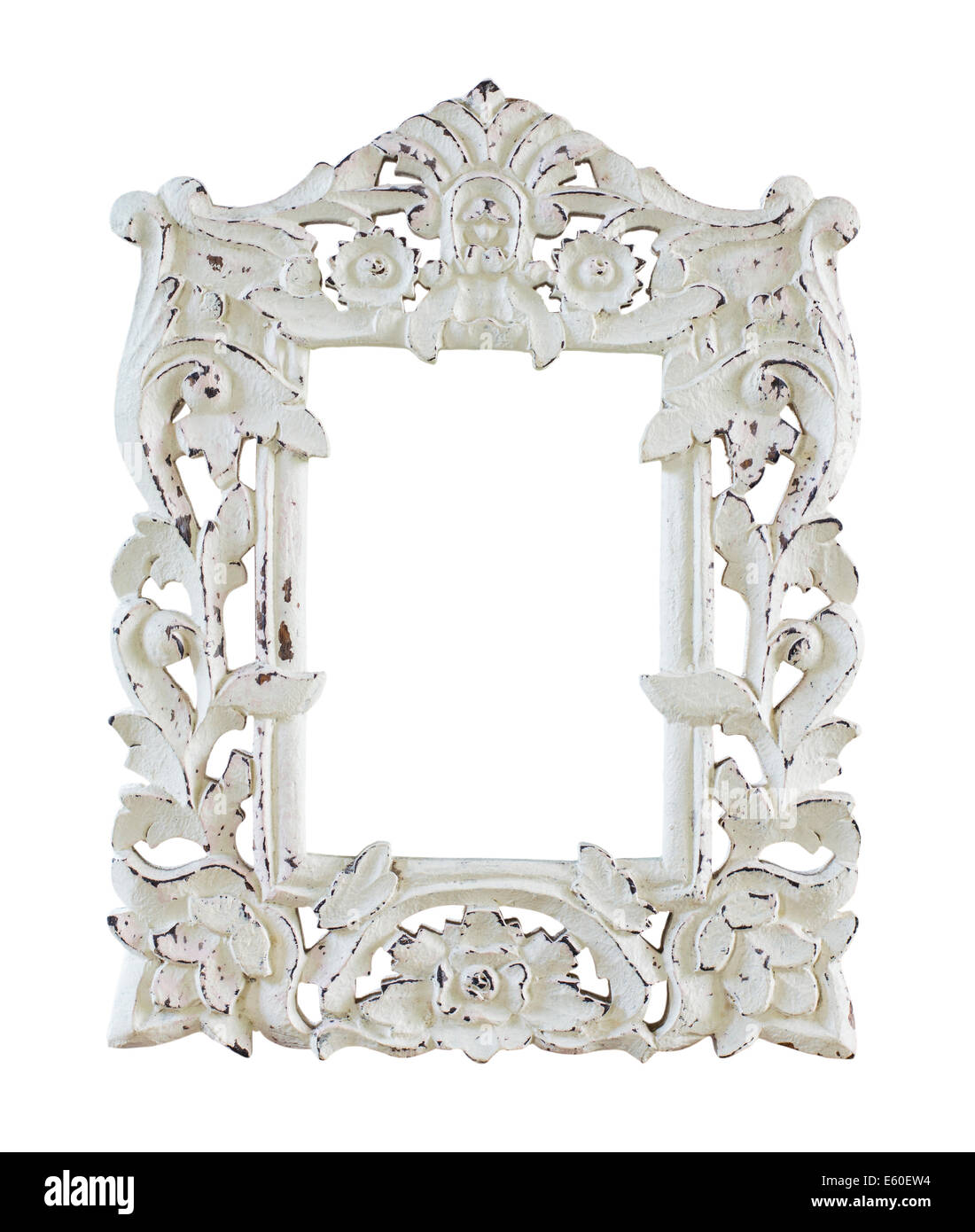 Wood carved frames Stock Photo Alamy