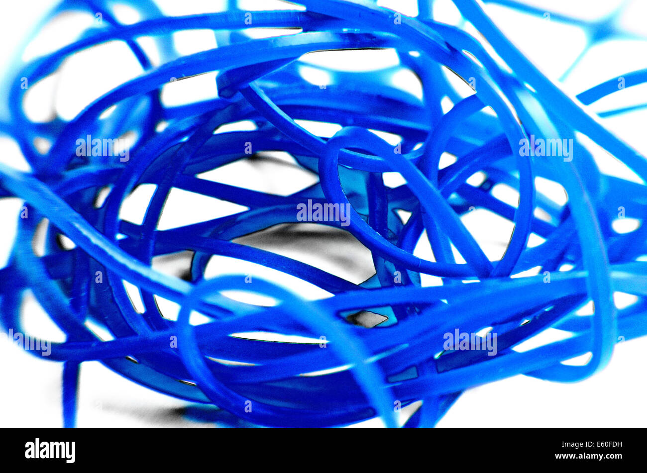 Rubber Bands For Hair Colorful Ball Stock Photo - Download Image Now -  Blue, Close-up, Collection - iStock