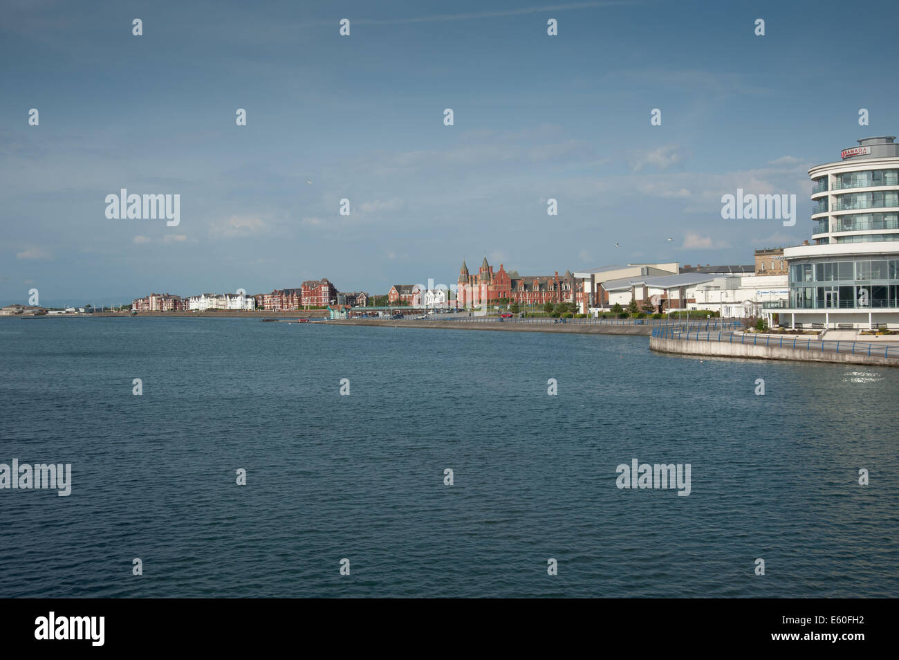 The Marine Lake, Southport Stock Photo Alamy