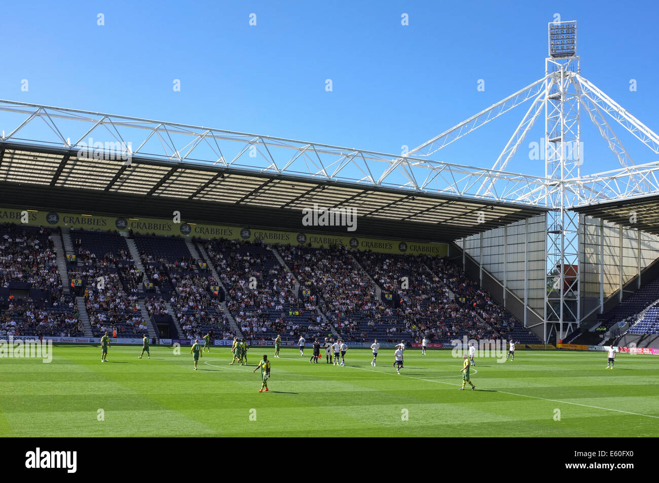 Deepdale stadium, preston hi-res stock photography and images - Alamy