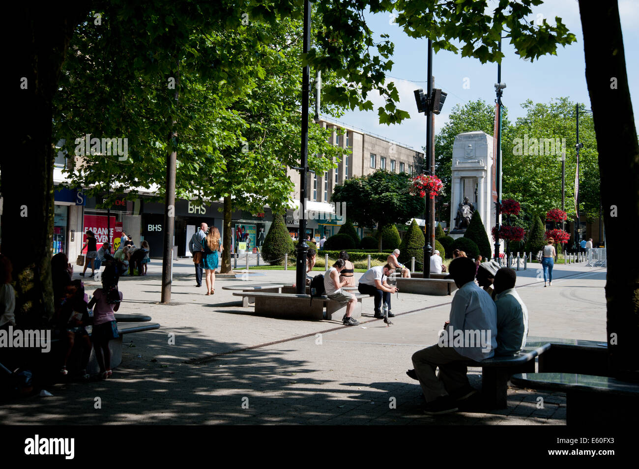 Bolton town centre bolton england hires stock photography and images