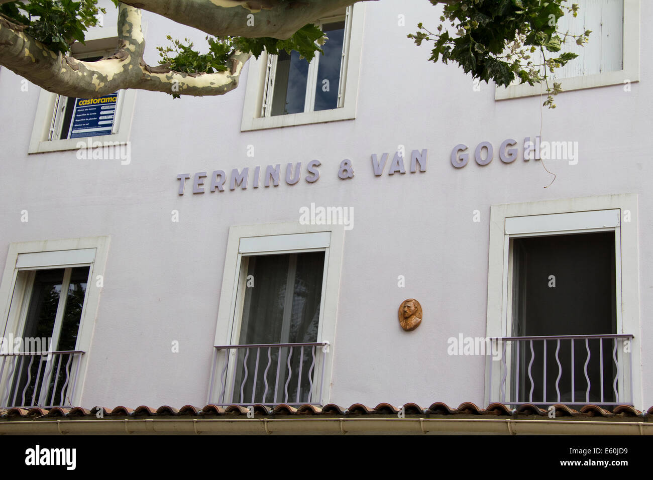 Vincent van Gogh in Arles Provence, France Stock Photo