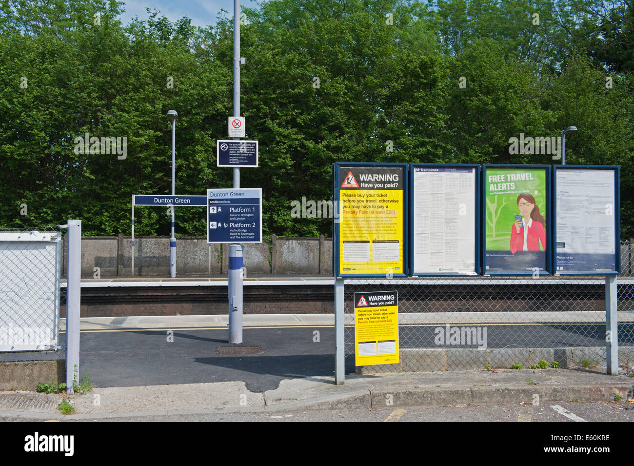 Dunton green train station hires stock photography and images Alamy
