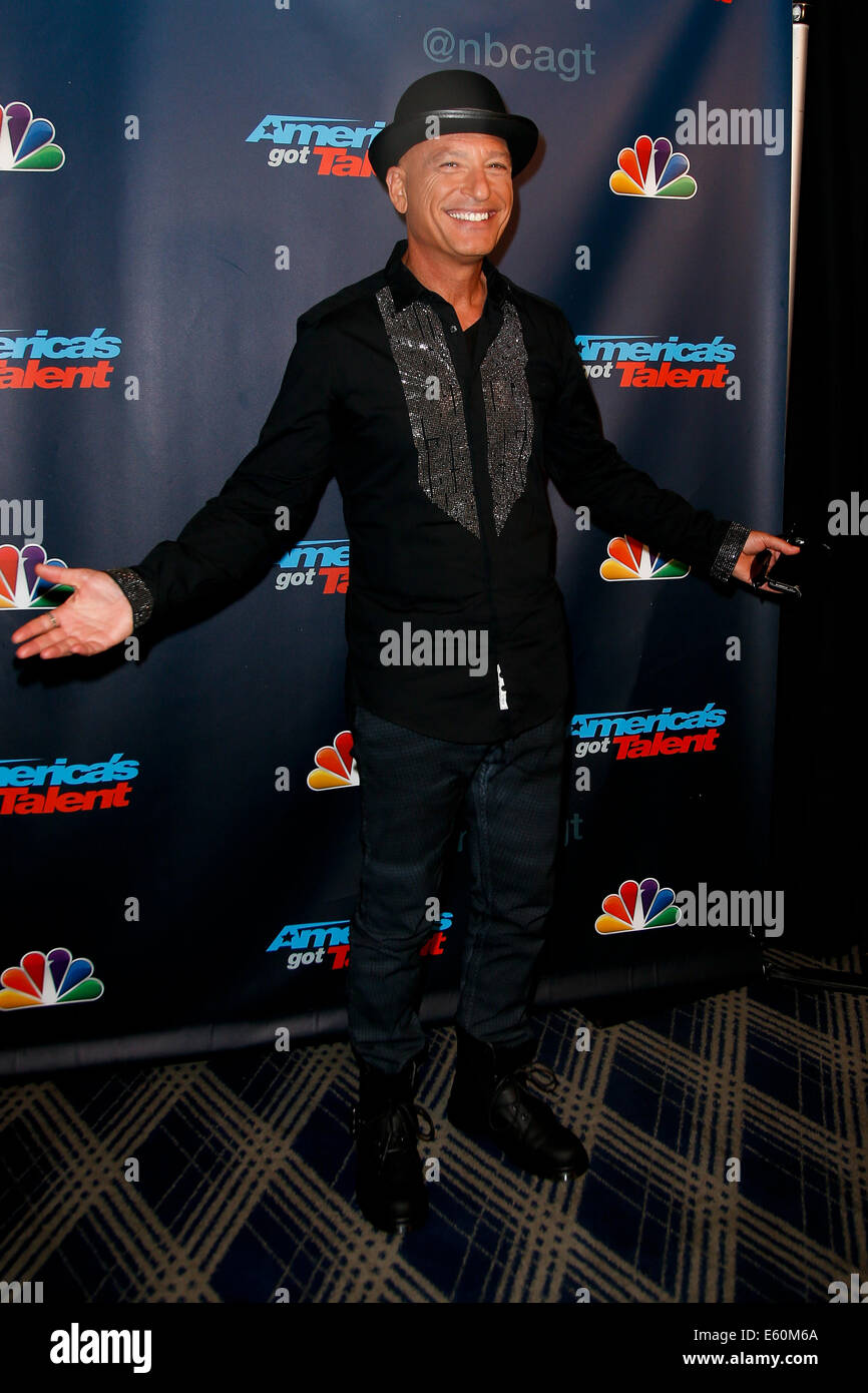Howie Mandel attends the post-show red carpet for NBC's 'America's Got Talent' Season 8 at Radio City Music Hall. Stock Photo