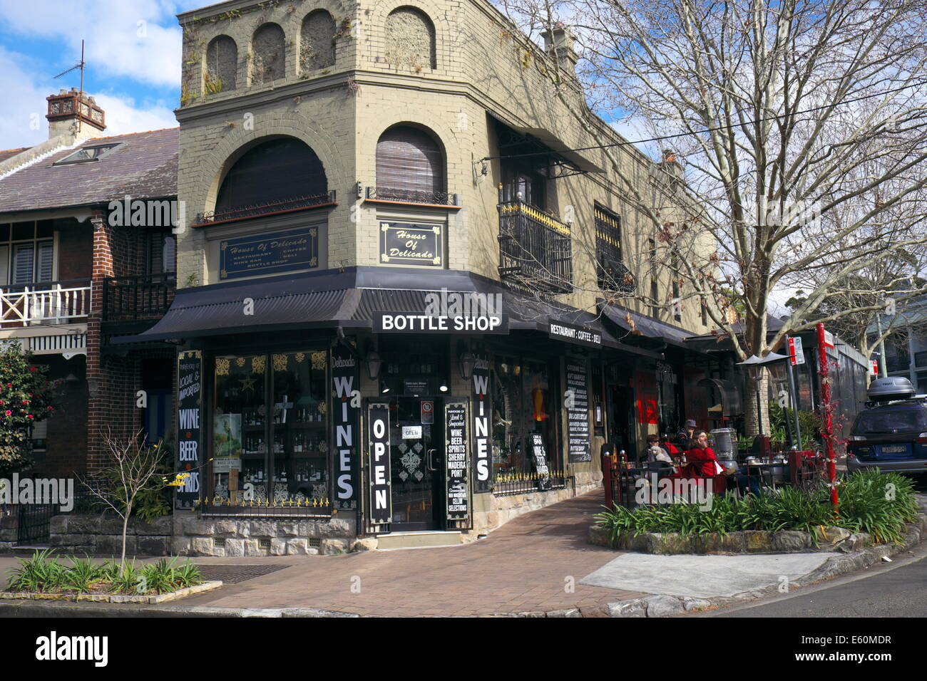 Bottle shop liquor store in north sydney at McMahons Point in north