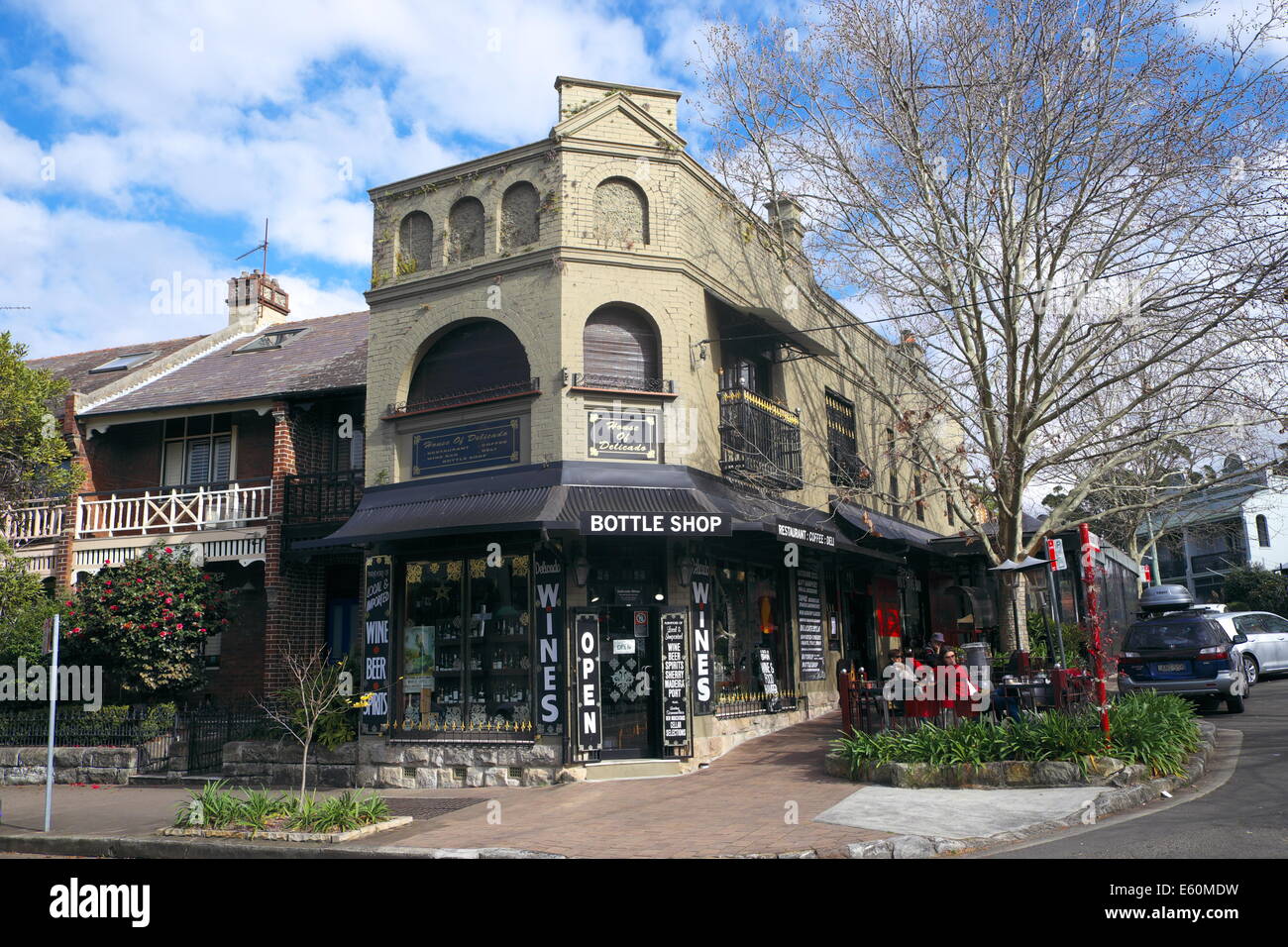 Bottle shop liquor store in north sydney at McMahons Point in north