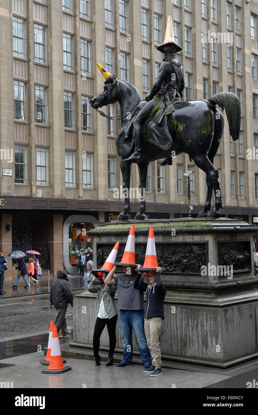 Traffic cone hat hi-res stock photography and images - Alamy