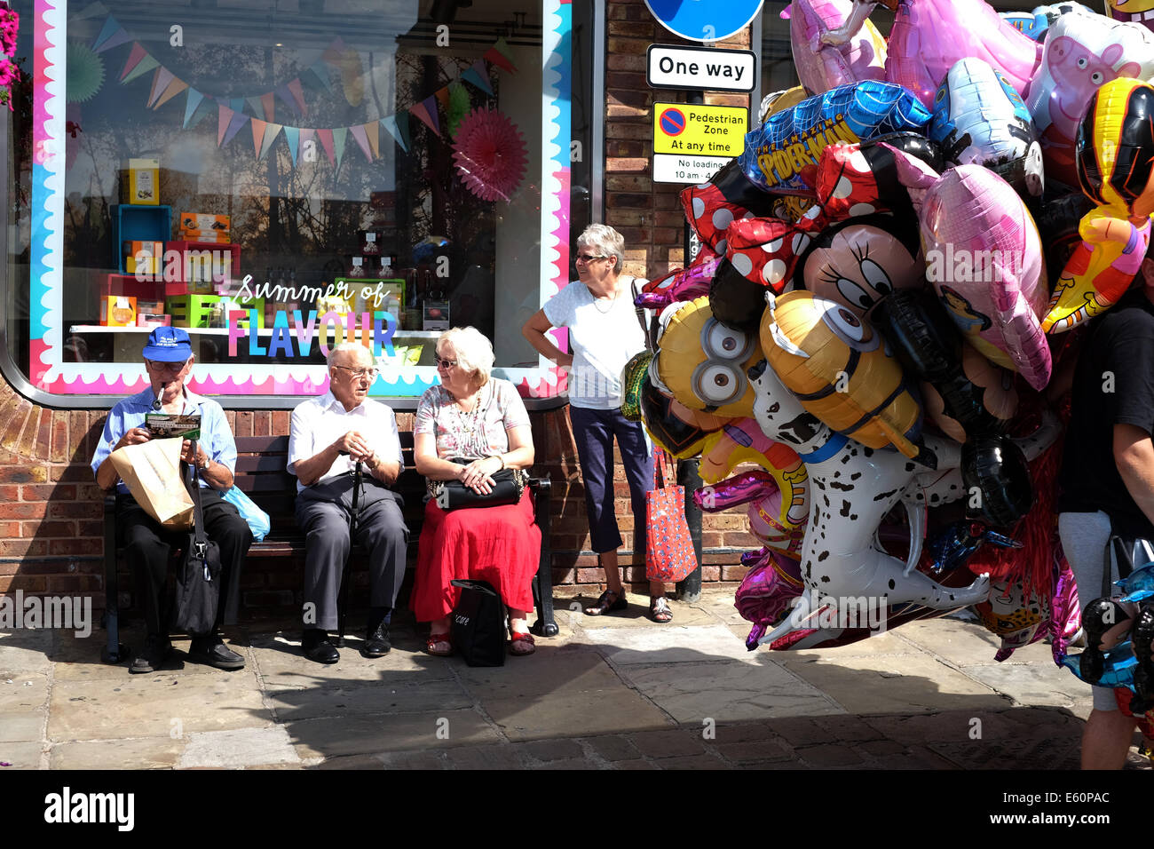 Chesterfield,Derbyshire .Market Day Stock Photo Alamy