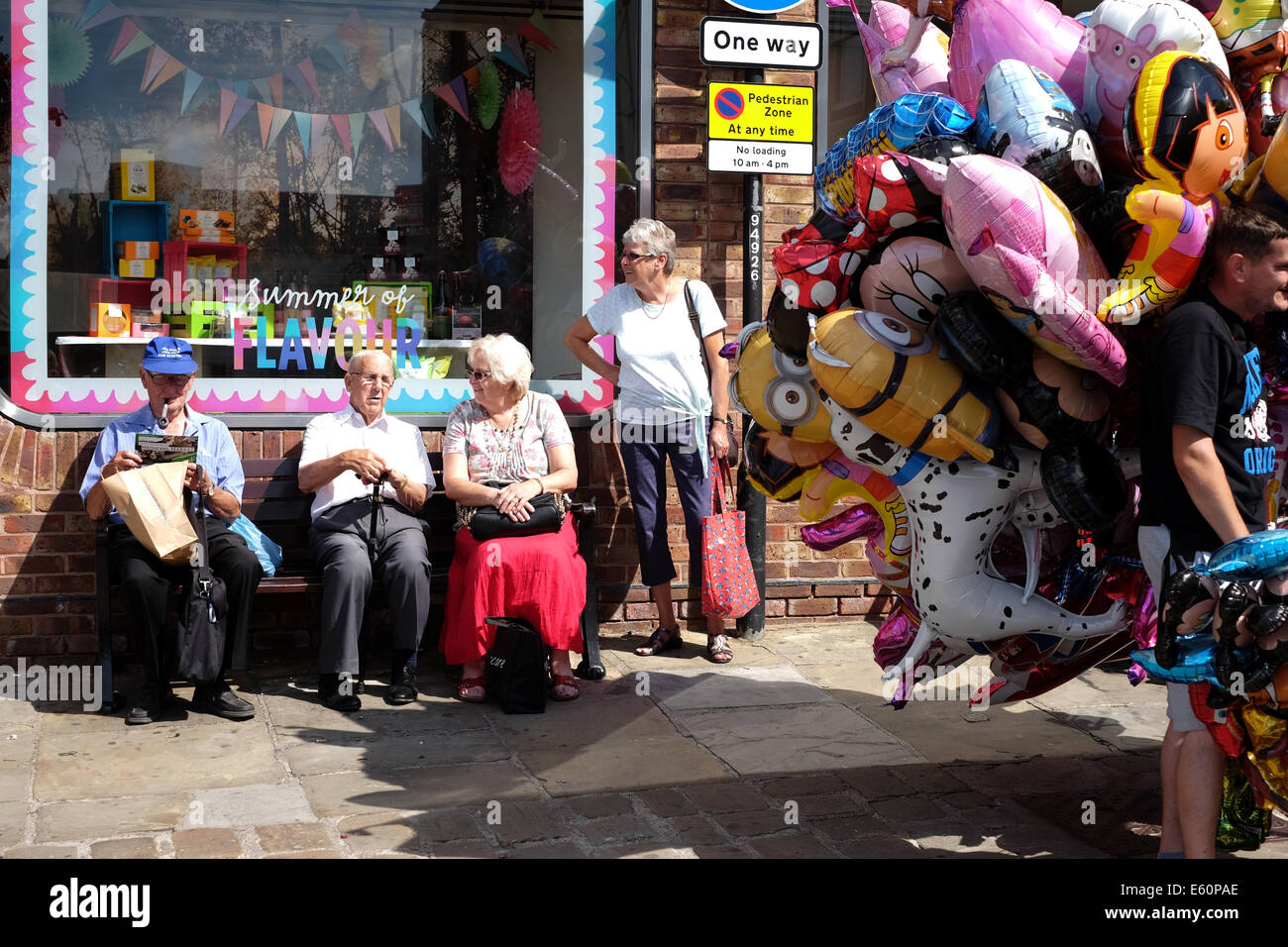 Chesterfield,Derbyshire .Market Day Stock Photo Alamy