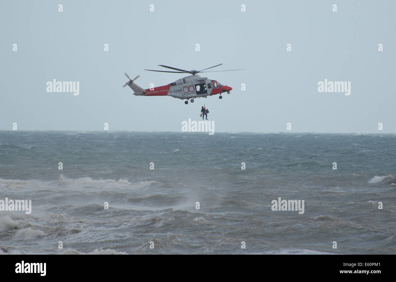 Dramatic sea rescue hi-res stock photography and images - Alamy